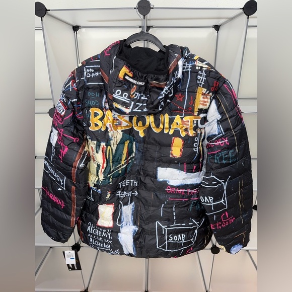 Jean-Michel Basquiat X Members Only Alchemy Puffer Jacket Size XL NWT - Picture 5 of 8